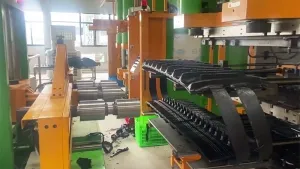 Rubber Track Curing Press