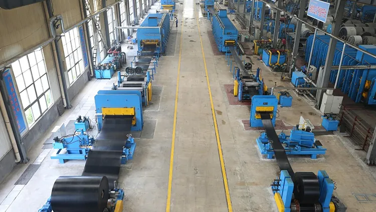 Steel Cord Conveyor Belt Curing Line